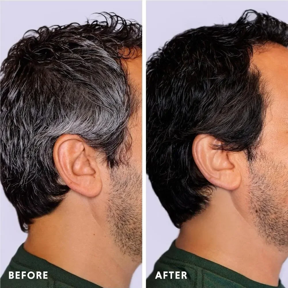 Colorsmith Hair & Beard Full Gray Coverage 2 pack, Dark Ash Brown, Permanent Dye